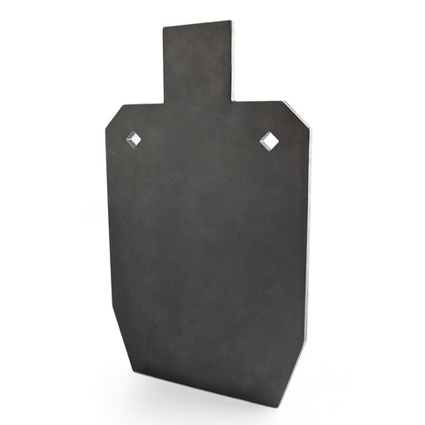 8mm 50% IPSC Style Silhouette BISALLOY® 500 Target by Black Carbon, targets, Black Carbon, Black Carbon