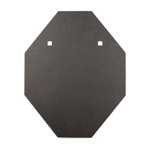 16mm IPSC Style Mini BISALLOY®500 Steel Target by Black Carbon, IPSC Target, Black Carbon, Black Carbon