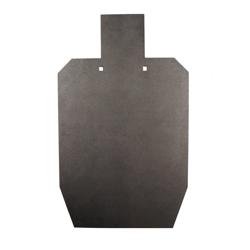 16mm IPSC Style Silhouette BISALLOY®500 Target by Black Carbon, IPSC Target, Black Carbon, Black Carbon